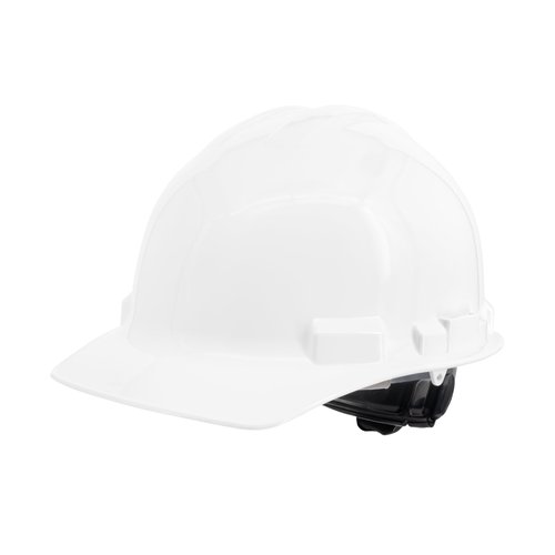 DEWALT DPG11-W Cap Style Hard Hat – Made in USA – White – ANSI Z89.1 Type 1 Class G & E – 6-Point Ratchet Suspension