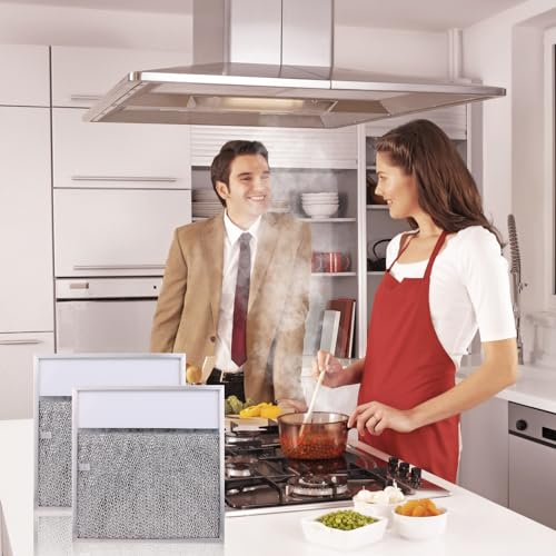 Range Hood Aluminum Filter with Light Lens for Whirlpool Nutone