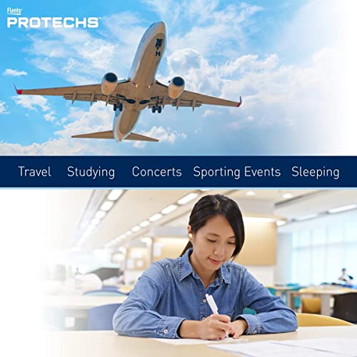 5 Pairs Soft Foam Hearing Protection Earplugs with Case