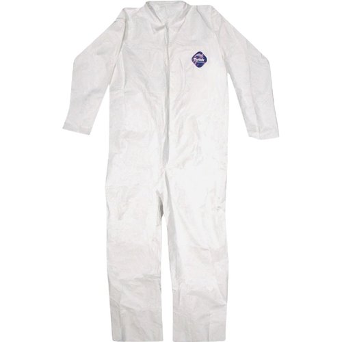 Trimaco DuPont Tyvek Painter's Heavy-Duty Coveralls, White, Medium,14121