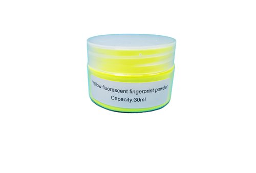 Red Fluorescent Fingerprint Powder, 30ml Capacity, Forensic Detection Kit (Yellow Fluorescent Fingerprint Powder)
