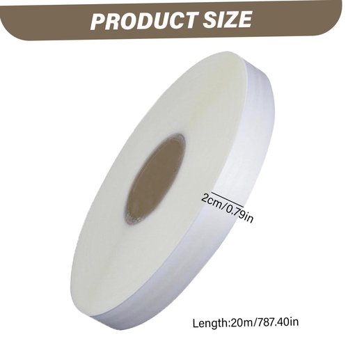 Veesper Tent Repair Tape 787x0.8 Inch Transparent Waterproof PVC Seam Tape with PU Adhesive, Fabric Repair for Raincoats, Camping Tents and Rain Shoes