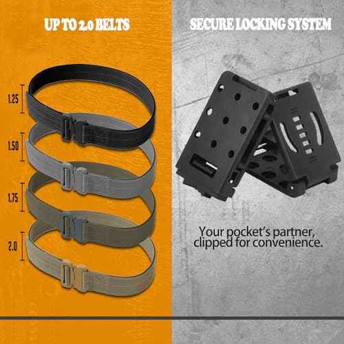 Molle Clips Tactical Tailor Attachment, Malice Clip Belt/Vest Accessories Molle Straps, Tactica Molle Belt Adapter