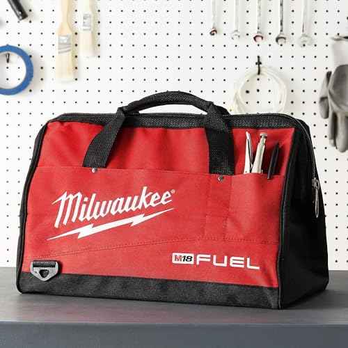 Milwaukee 902033036 23x12x12 Canvas Tool Bag W/Strap