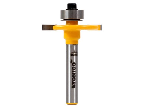 YONICO Slot Cutter Router Bit 1/8-Inch Height X 3/8-Inch Depth 1/4-Inch Shank 14081q