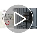 Deflecto White 3-4in Outdoor Vent Bird Guard | Fits 3-4 Inch Dryer/Bathroom Vents