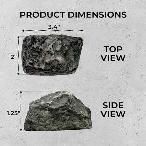 Performore Hide-A-Key Realistic Rock Key Holder ? Weatherproof, Outdoor, Standard Spare Keys Hider by Rockey Safe, Fits with Landscaping, Loose-Bottom Design