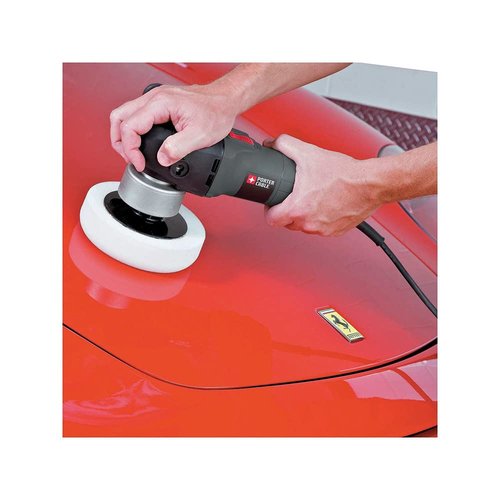 PORTER-CABLE Buffer Polisher, Car Polisher for Car Detailing, 6-Inch, Orbital, Variable Speed (7424XP)