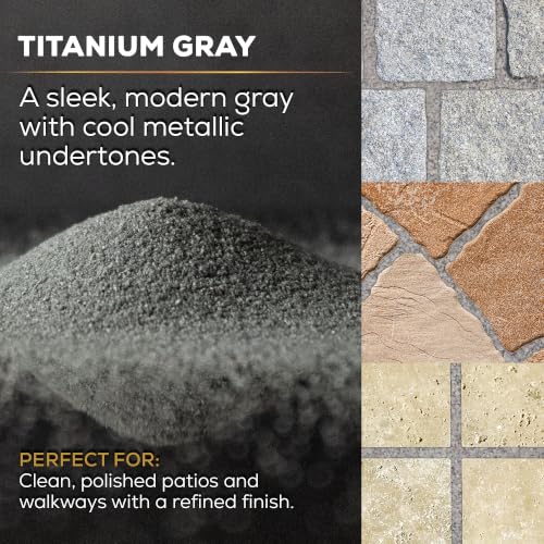 10 Pound Titanium Gray DOMINATOR Polymeric Sand with Ceramic Flex Technology for Paver Joints