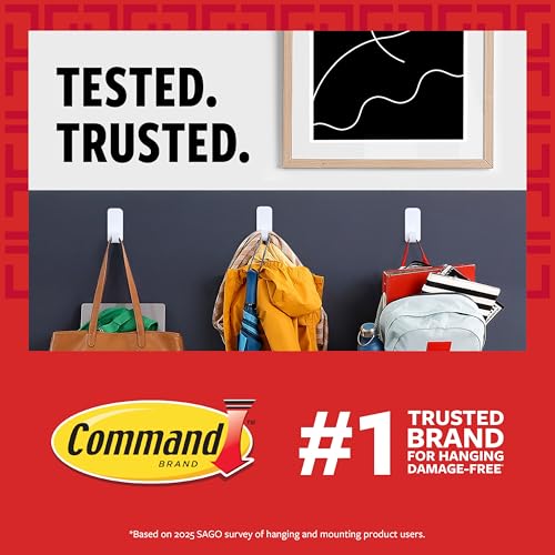 Command 20 lb XL Heavyweight Picture Hanging Strips 1 Pack - No Damage Wall Mounts
