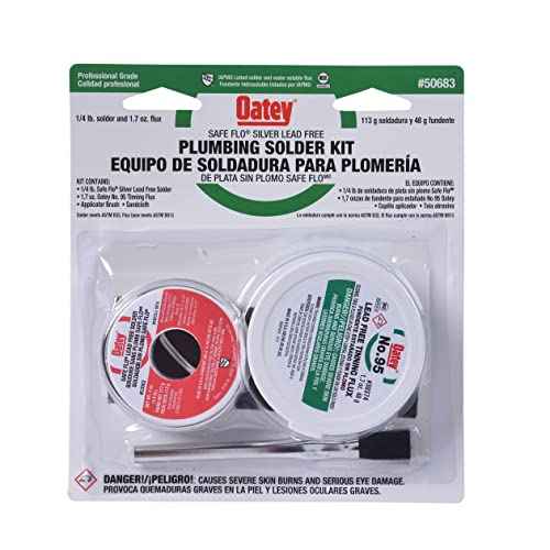 Oatey 50683 1/4lb Silver Safe Flo Solder