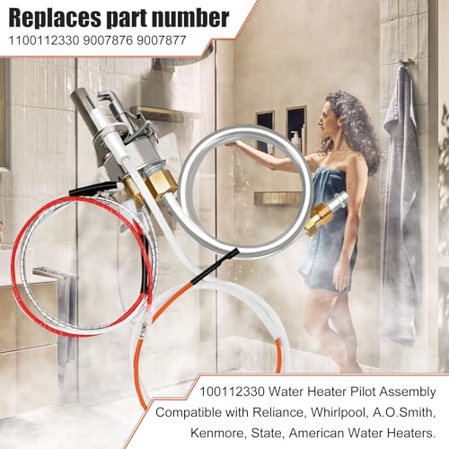 Water Heater Pilot Assembly Replacement for Reliance Whirlpool AO Smith Kenmore