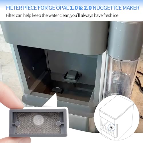 Ice Maker Filter Screen for GE Opal 1.0 & 2.0 Nugget Ice Makers - Pulems 2-Pack