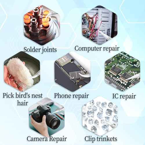 6 Pcs Precision Ceramic Reverse Solder Tweezers Non-Conductive Heat Resistant Tweezer for Crafting Anti-Magnetic Pointed and Curved Tip Tweezer for Soldering Jewelry Pinching Coils While Firing Silver