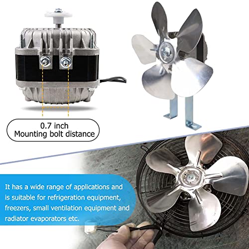 Vanesa Silver YZF18-25 Fan AC Motor 120V 18/70W 1550rpm Replacement