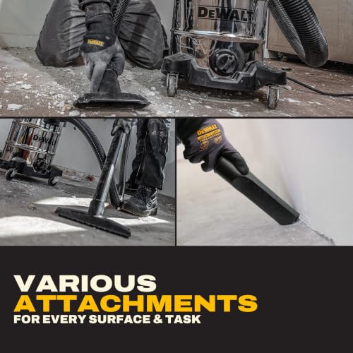 DeWalt 8 Gallon 5 Peak HP Wet & Dry Shop Vacuum with Blower and Accessories