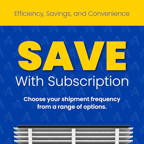 Aprilaire 410 Replacement Air Filter - Pack of 1, MERV 11, 16x25x4, Model 410 - For Whole House Air Purifiers - Variation 1