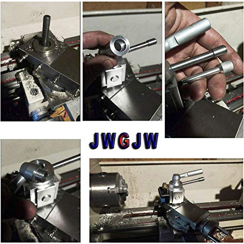JWGJW 120034 Mini Lathe Quick Change Tool Post,Lathe Tool Holder,Axa Tool Holder