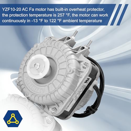120V AC Fan Motor 1550rpm for Refrigeration & Cooling Equipment