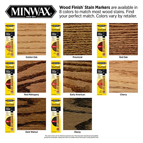 Minwax Dark Walnut Wood Finish Stain Marker - Pack of 1, 0.33 fl oz, Touch-Up & Craft