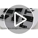 22 Pack Stainless Steel Corner Brackets Set with Screws - Flat, T, L, Square Shapes