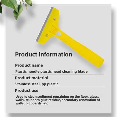 4" Wide Extendable Razor Blade Scraper Tool with 10 Extra Scraper Blades Paint Cleaning Tool, Floor, Razor, Glass Window