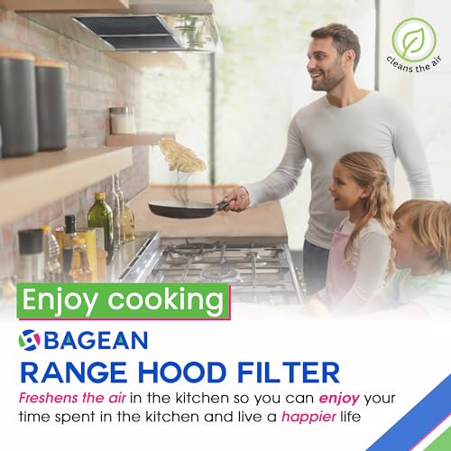 Bagean LL62F 8.5 x 11.25in Charcoal Grease Filter Replacement for Broan/NuTone