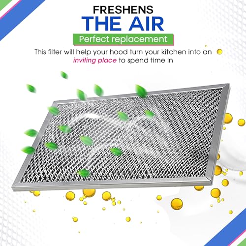Bagean LL62F 8.5 x 11.25in Charcoal Grease Filter Replacement for Broan/NuTone