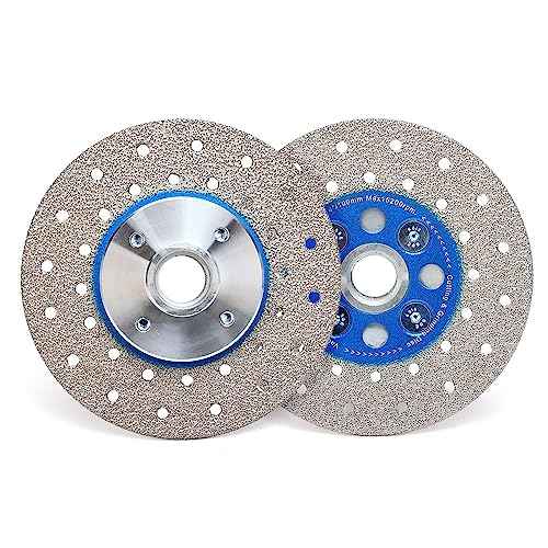 4 Inch Diamond Brazed Blade Granite Grinding Diamond Blade Fast Cutting and Grinding Shaping Diamond Disc for Angle Grinder