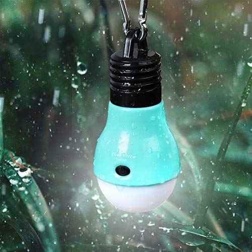 EverBrite 3-Pack Camping Lights - 3 Lighting Modes, Portable LED Bulbs Ideal for Kids¡¯ Adventure Activities, Backpacking, Camping, Picnic, Emergency and More, 3 x AAA Batteries Included