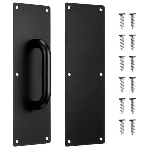 Operitacx 2pcs Sliding Barn Door Handle, 11.8 Inch Stainless Steel Door Pull Handle with Screws for Barn, Closet, and Interior Doors