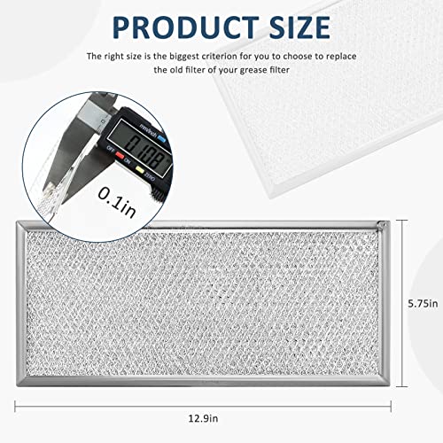 AMI PARTS W10208631A 2-Pack Whirlpool/GE Microwave Grease Filter