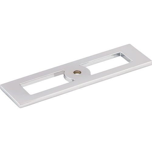 Top Knobs TK922BSN Top Knobs TK922 Hollin 3-3/4 Inch Center to Center Backplate for Cabinet Knobs from The Lynwood Series