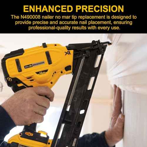 N490008 nailer no mar tip replacement for DEWALT BCN650D1 BCN662D1 DCN650B DCN650D1 DCN662B DCN662D1 (4 Pack)