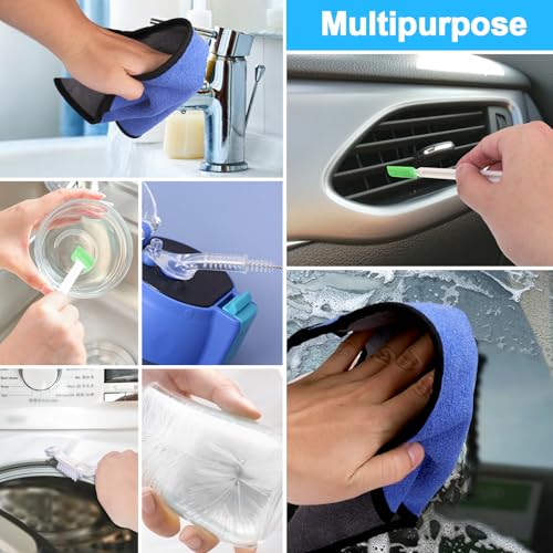 XANGNIER Humidifier Cleaning Brush Kit 8 Pcs Multicolor - Deep Clean