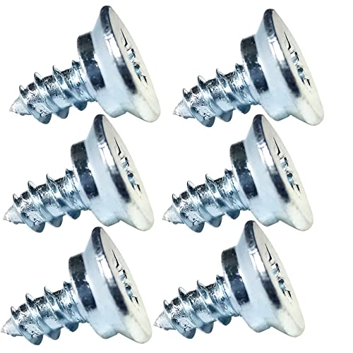 6-Pack Refrigerator Door Handle Screws 240521303 Compatible with Frigidaire & More