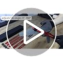 BRL Adjustable Stair Tread Template Tool Set (8/12/16 in) — Red & Grey