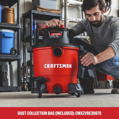 Craftsman 9 Gallon Wet Dry Shop Vacuum 4.25 Peak HP with Blower Port
