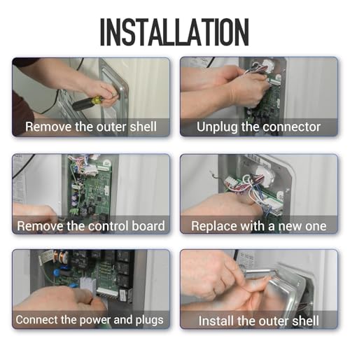 GE WR55X10942C/WR55X10942 Refrigerator Control Board Replacement by HPUY