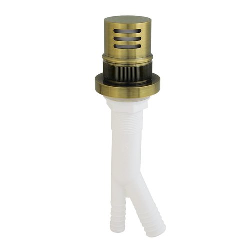 Kingston Brass KA421AB Trimscape Dishwasher Air Gap, 8-15/16" (L) x 2-7/16" (W) x 2-5/8" (H), Antique Brass
