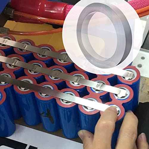 Nickel Strips, 10m*0.15mm * 8mm Nickle Tabs for 18650 21700 26650 AA Cell Battery Pack Spot Welding and Soldering, 1Roll