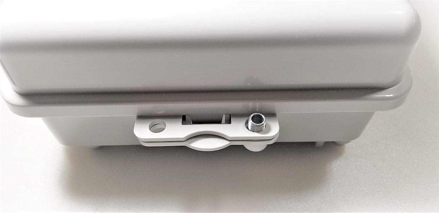 Heavy Duty Weather Proof Multi Purpose Enclosure Amphenol Broadband 9 x 9 x 4 (Interior approx. 8 x 8 x 3-1/2)