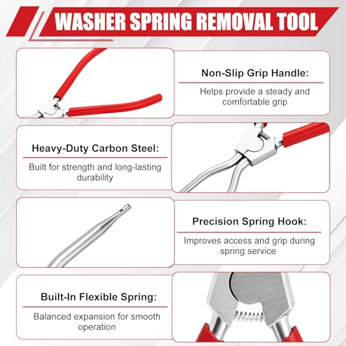 Spring Expansion Tool for LG Washing Machine 4986ER0004F/B/G – Red 2"–4.1"