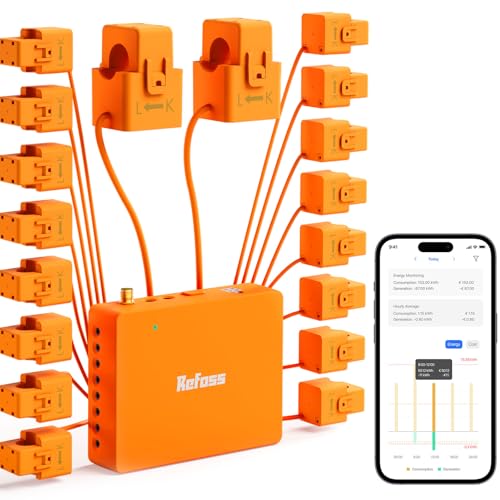 Refoss Whole Home Energy Monitor with 16 Circuits, Local API & Home Assistant Integration