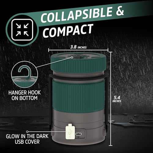 Energizer S-500 Hybrid Power LED Camping & Outdoor Solar Lantern - 1 Pack, 500 Lumens