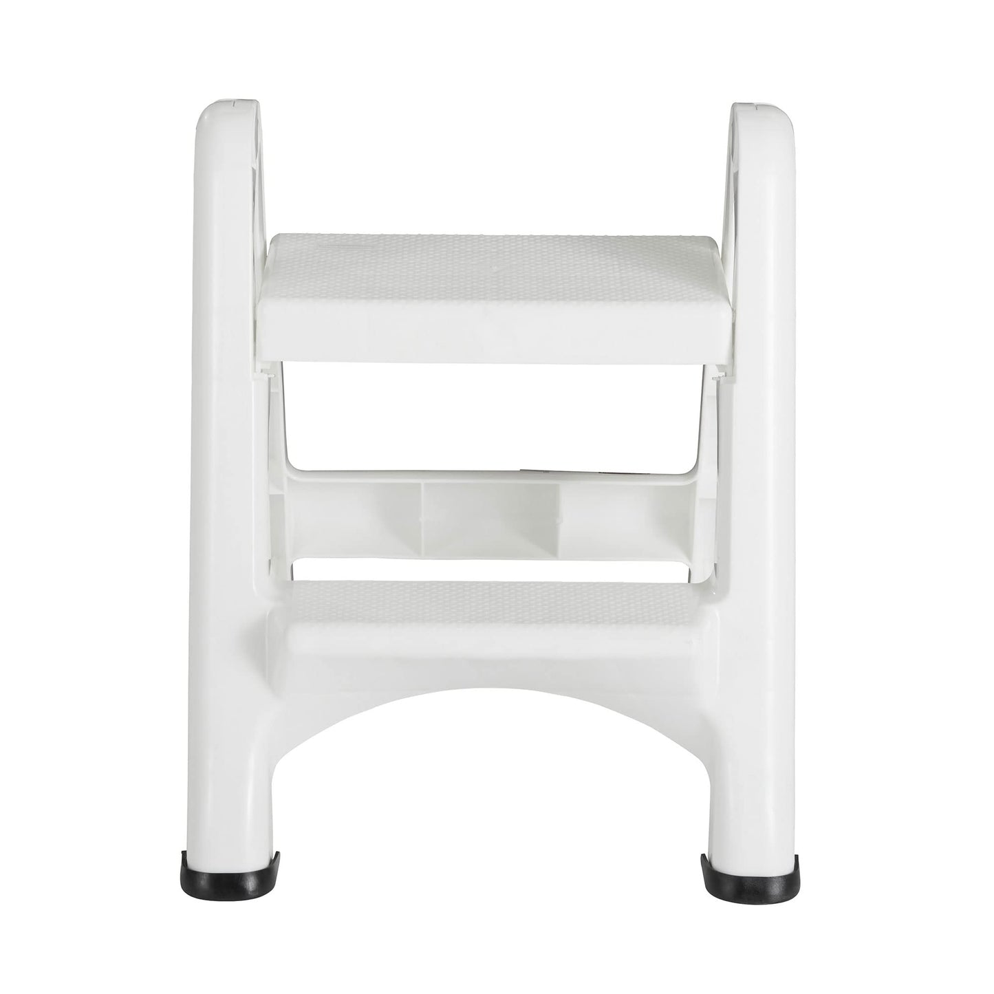 Rubbermaid EZ Step Folding Stool, 2-Step, White
