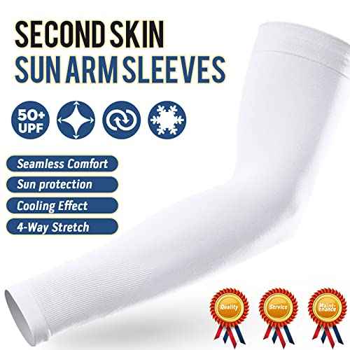 GOUNOD Arm Sleeves for Men Women,Compression Sleeves to Cover Arms for Men Working,Sun Sleeves for Men UV Protection