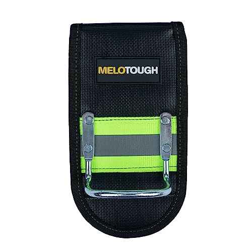 MELOTOUGH Cordless Drill Holder Hook Tape Measure Clip Power Tool Holder with Drill Bit Tote Hammer Belt Holder