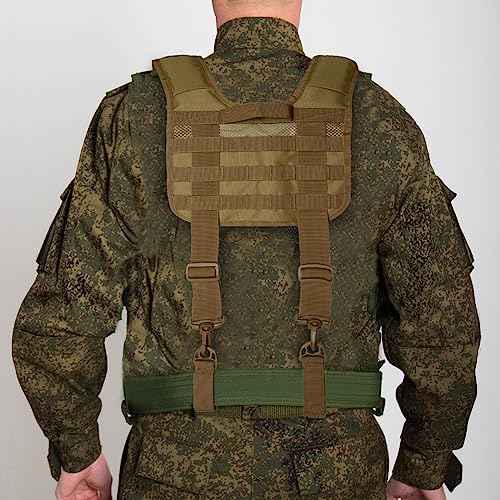 Dr.TOUGH Tactical Suspenders Tool Belt Suspenders Tactical Harness for Men Duty Belt Suspenders Law Enforcement