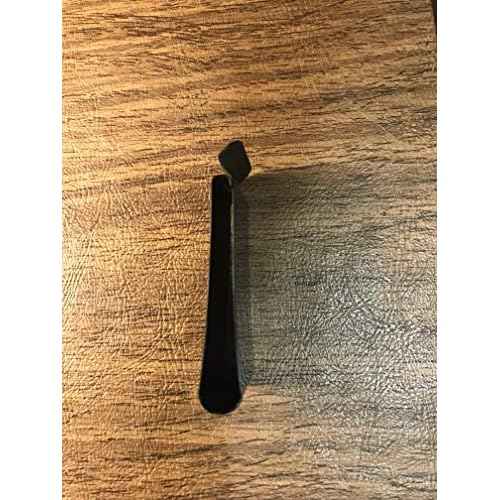 2PCS Black Metal Spring Steel Belt Clip Holster Clip Sheath Belt Clip Snap Clip Clasp Spring Buckle Hook for Wallets, Pouches, Tape Measure